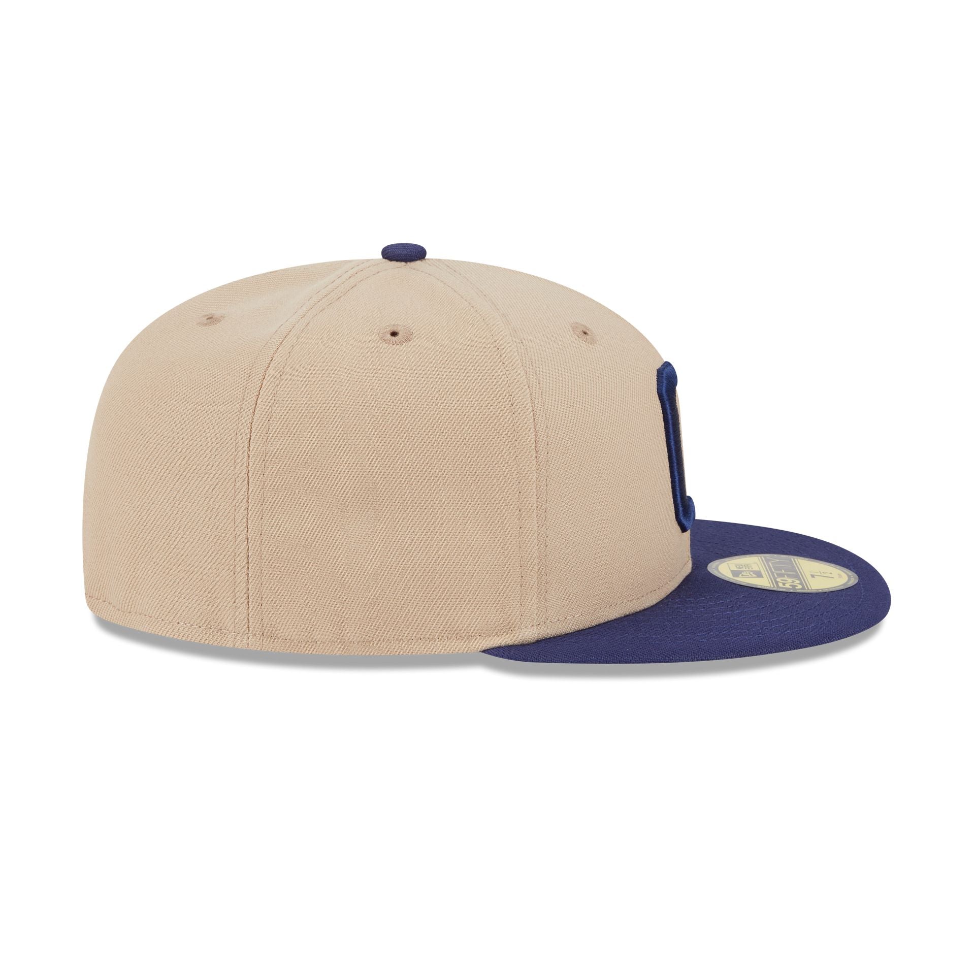 Georgetown Hoyas Camel College Vault 59FIFTY Fitted Hat