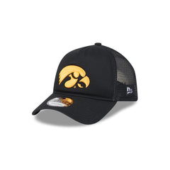 Iowa Hawkeyes Go-To 9FORTY A-Frame Trucker Hat