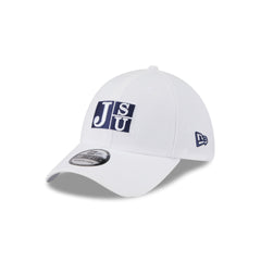 Jackson State Tigers Optic White 39THIRTY Stretch Fit Hat