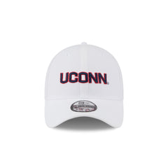 Connecticut Huskies Optic White 39THIRTY Stretch Fit Hat