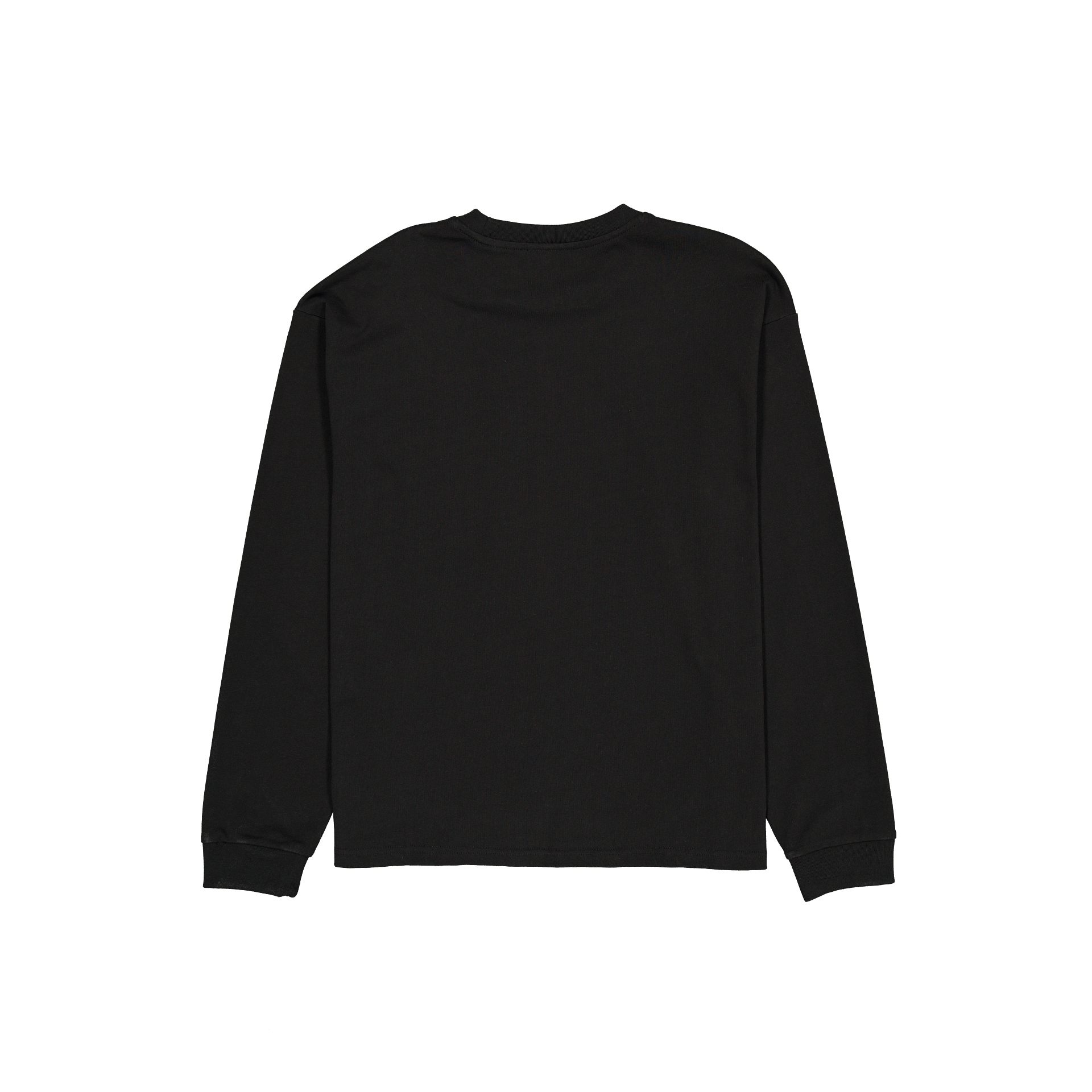Aurora Black Long Sleeve Pocket T-Shirt