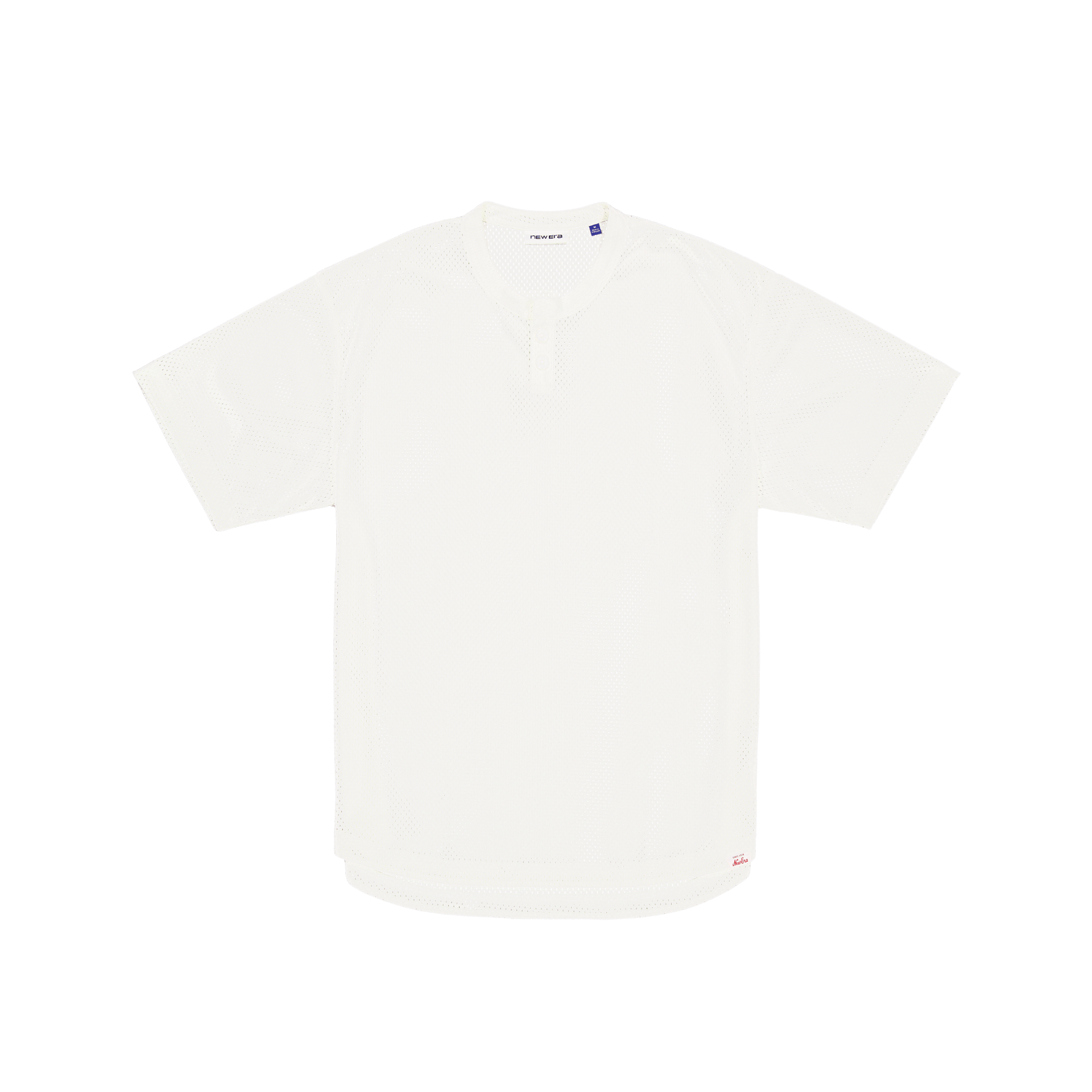 Galvin 2-Button College White Henley Jersey