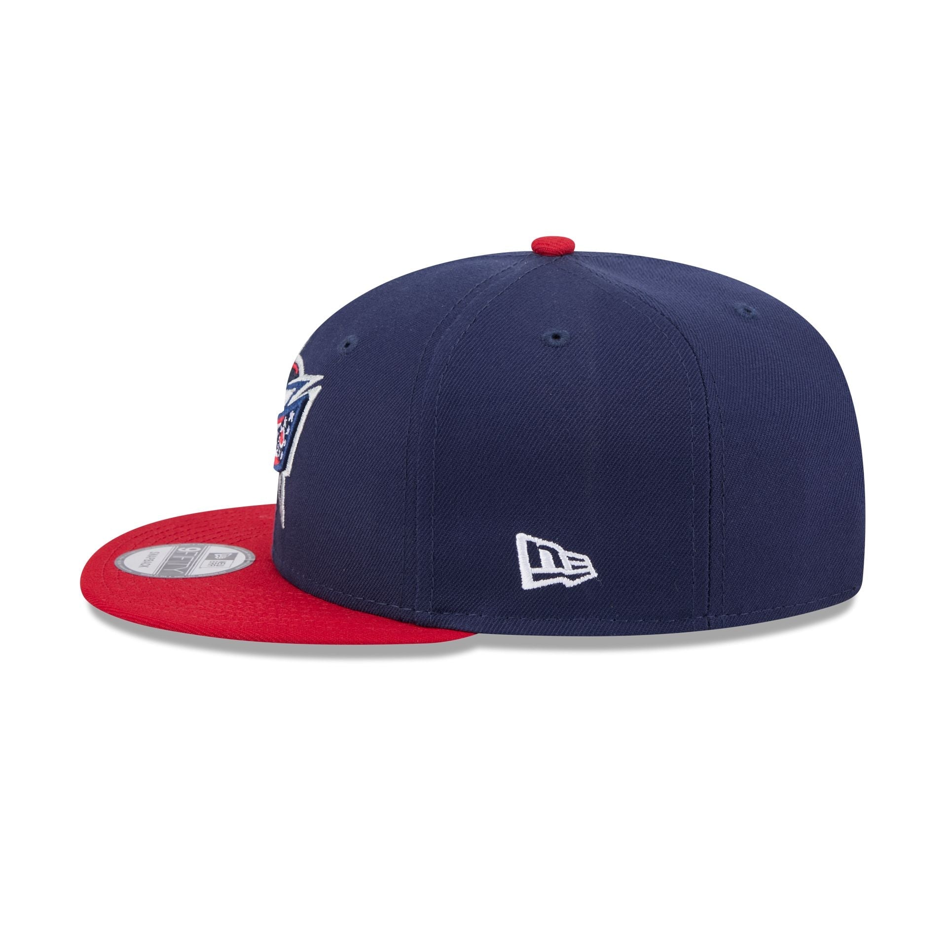 Columbus Blue Jackets Red Visor 9FIFTY Snapback Hat
