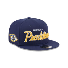 Nashville Predators Script 9FIFTY Snapback Hat