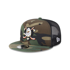 Anaheim Ducks Camo 9FIFTY Trucker Hat