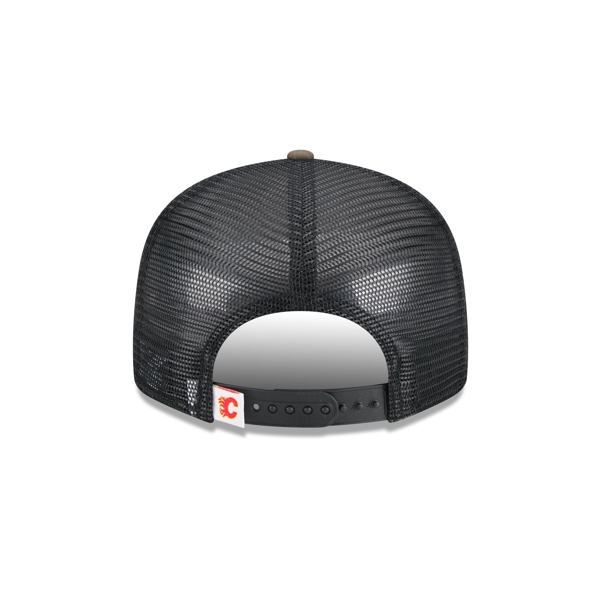 Calgary Flames Camo 9FIFTY Trucker Hat