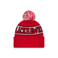 Chicago Blackhawks Pom Knit Hat