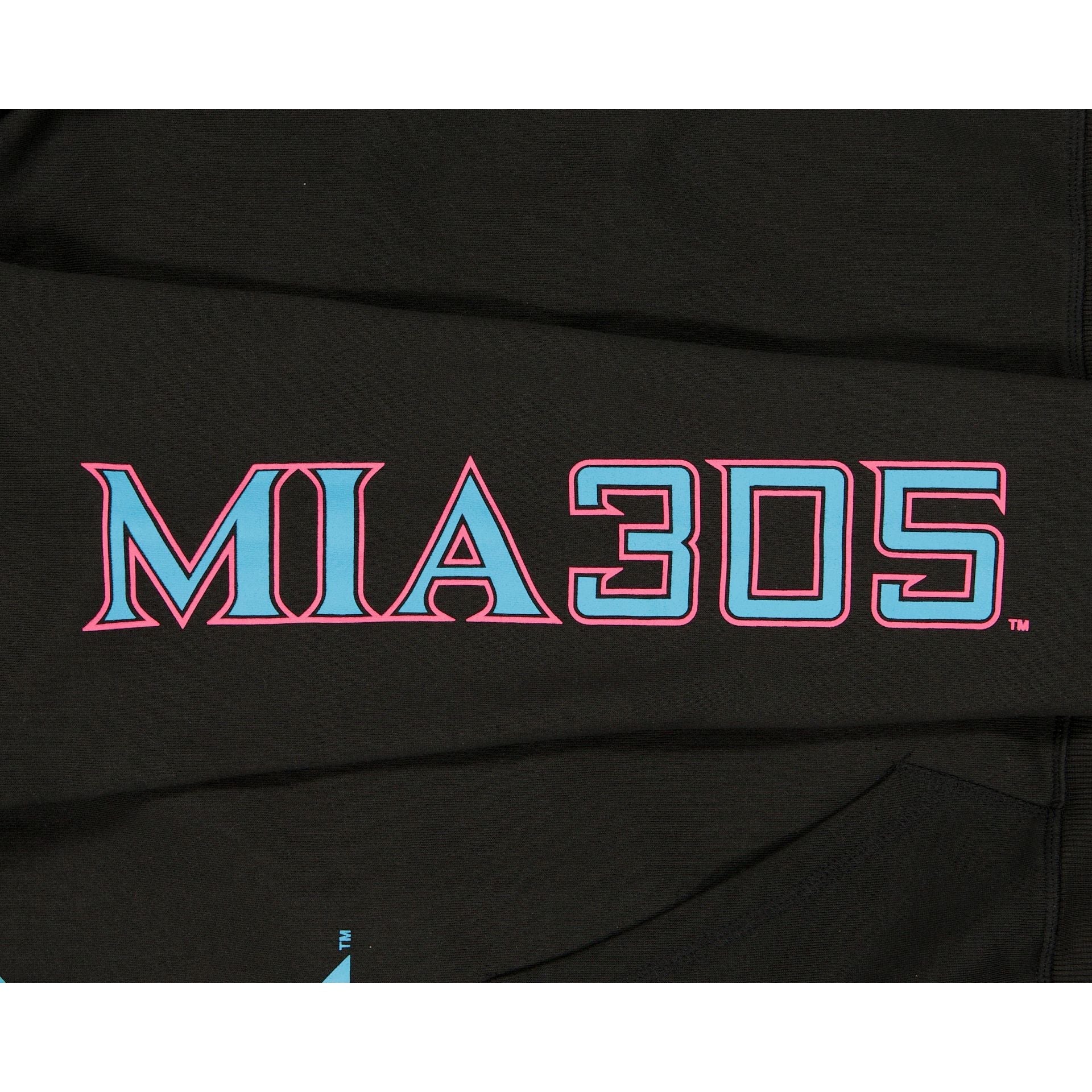 Miami Marlins City Connect Black Hoodie