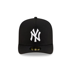 New York Yankees Black Script Safety Pin 59FIFTY A-Frame Fitted Hat