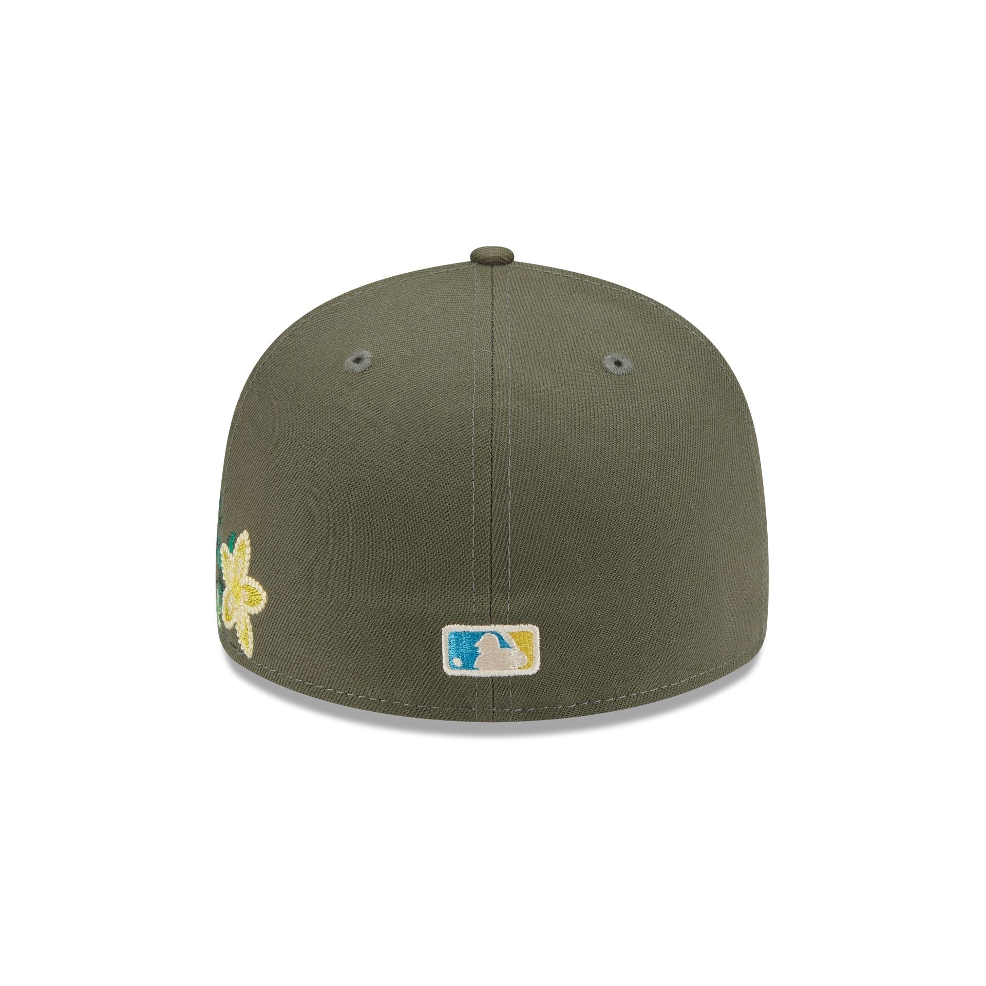 Houston Astros Tonal Florals Olive 59FIFTY Fitted Hat