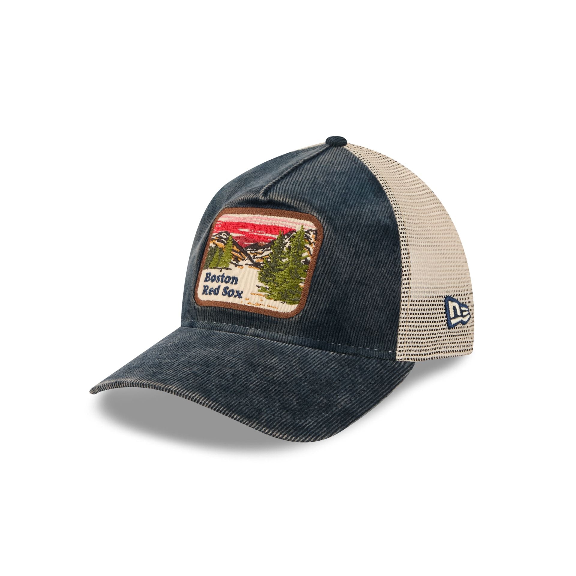 Boston Red Sox Vintage Landscape 9TWENTY A-Frame Trucker Hat