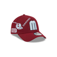 Mexico Baseball New Era Anniversary Logos Maroon 9FORTY M-Crown A-Frame Snapback Hat