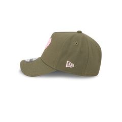 Diablos Rojos del México Olive 9FORTY A-Frame Snapback Hat