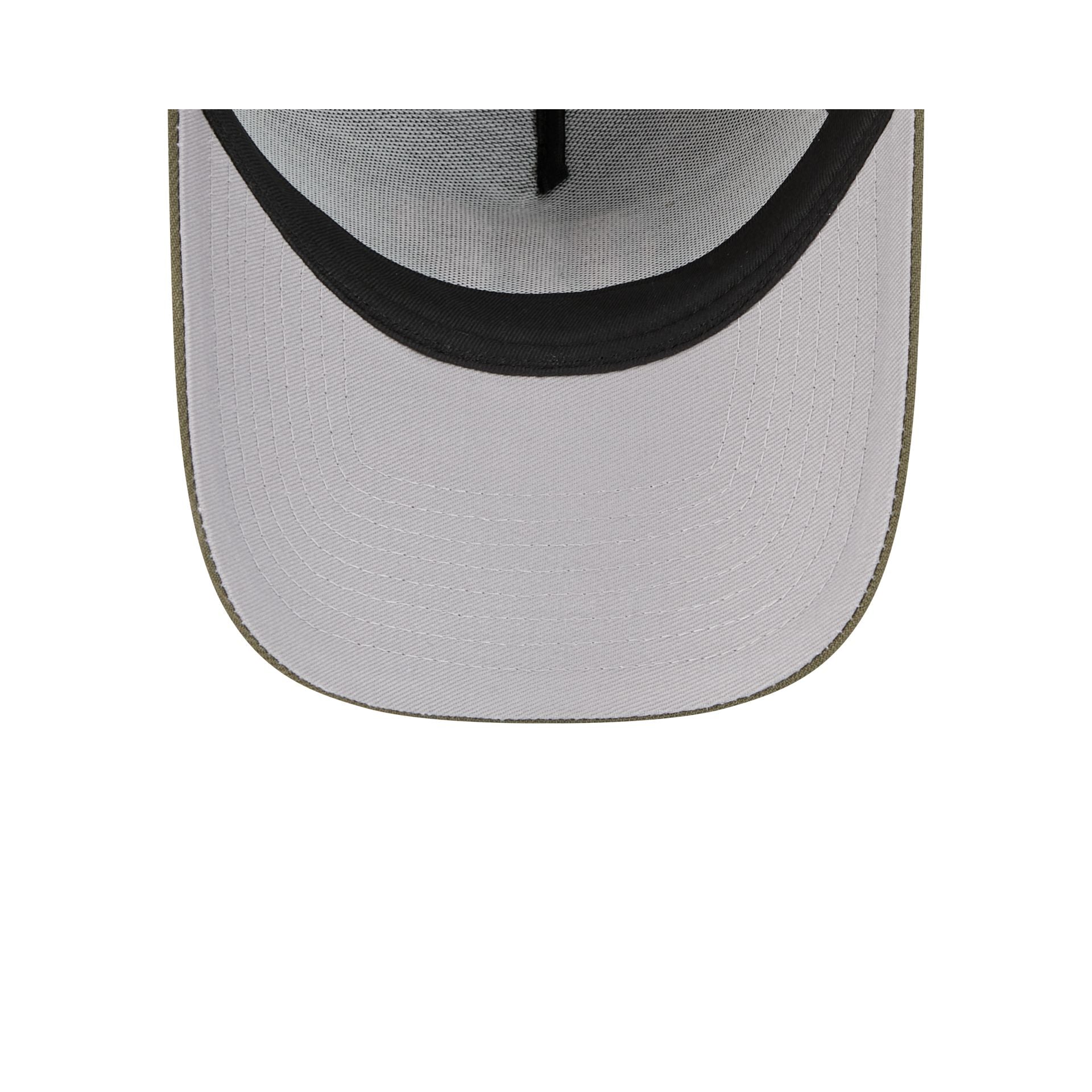 Diablos Rojos del México Olive 9FORTY A-Frame Snapback Hat