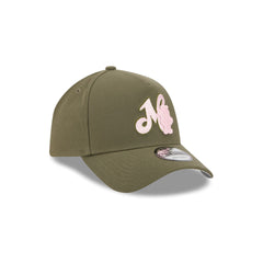 Acereros de Monclova Olive 9FORTY A-Frame Snapback Hat