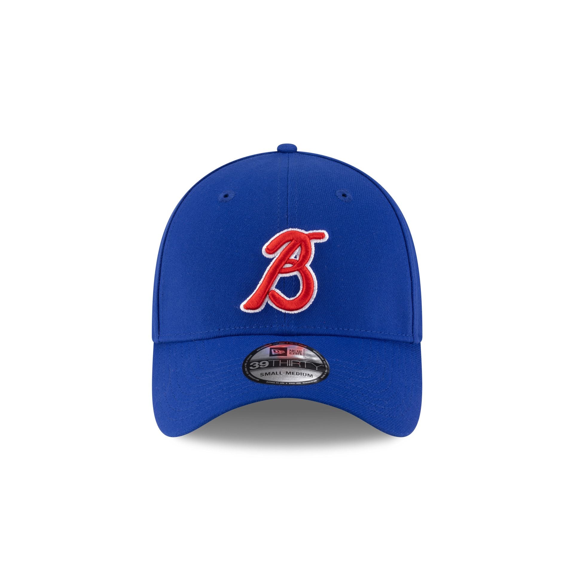 Bravos de León LMB 100th Anniversary Alt Blue 39THIRTY Stretch Fit Hat