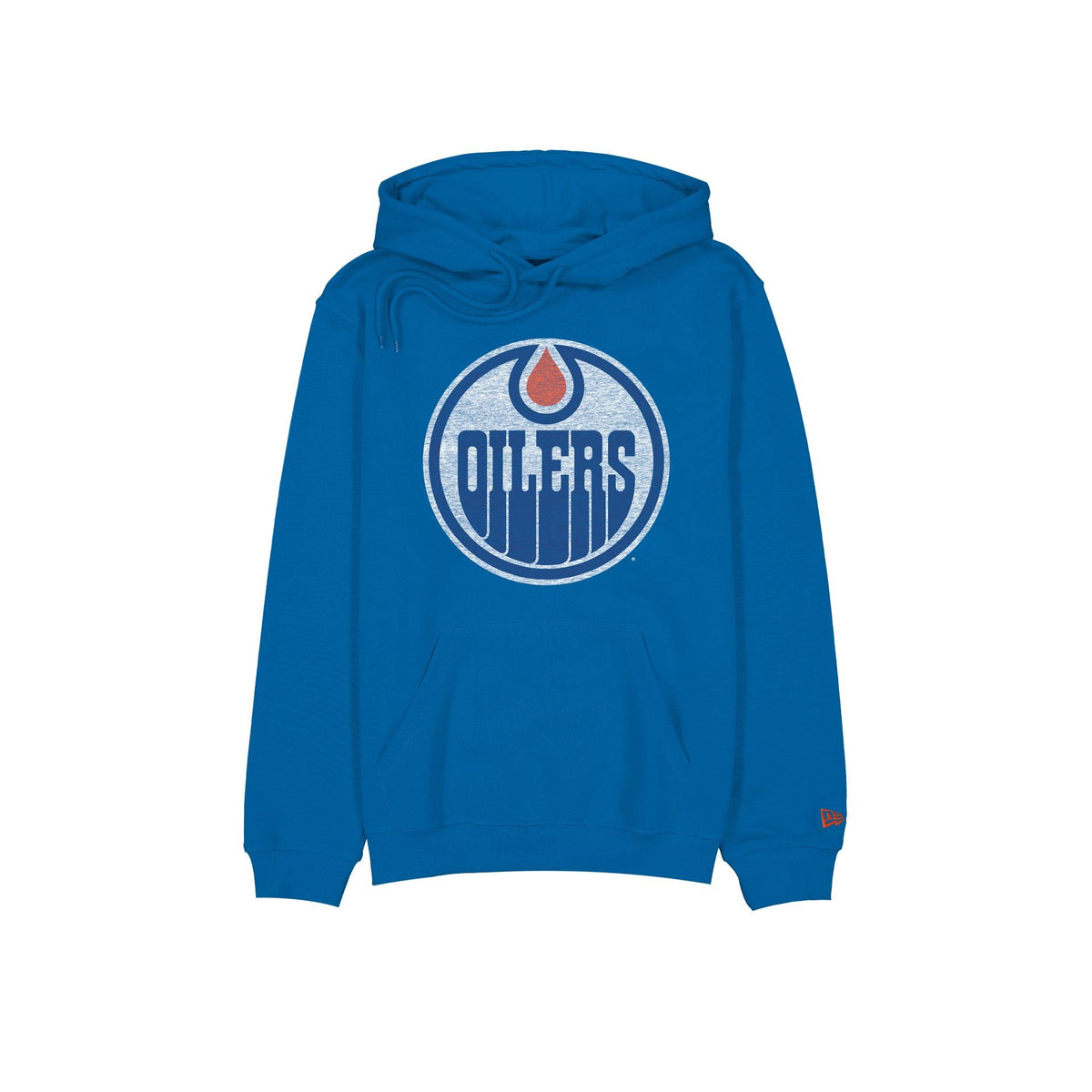 Edmonton Oilers Wash Logo Hoodie