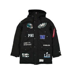 Alpha Industries x Philadelphia Eagles Black N-3B Parka Jacket