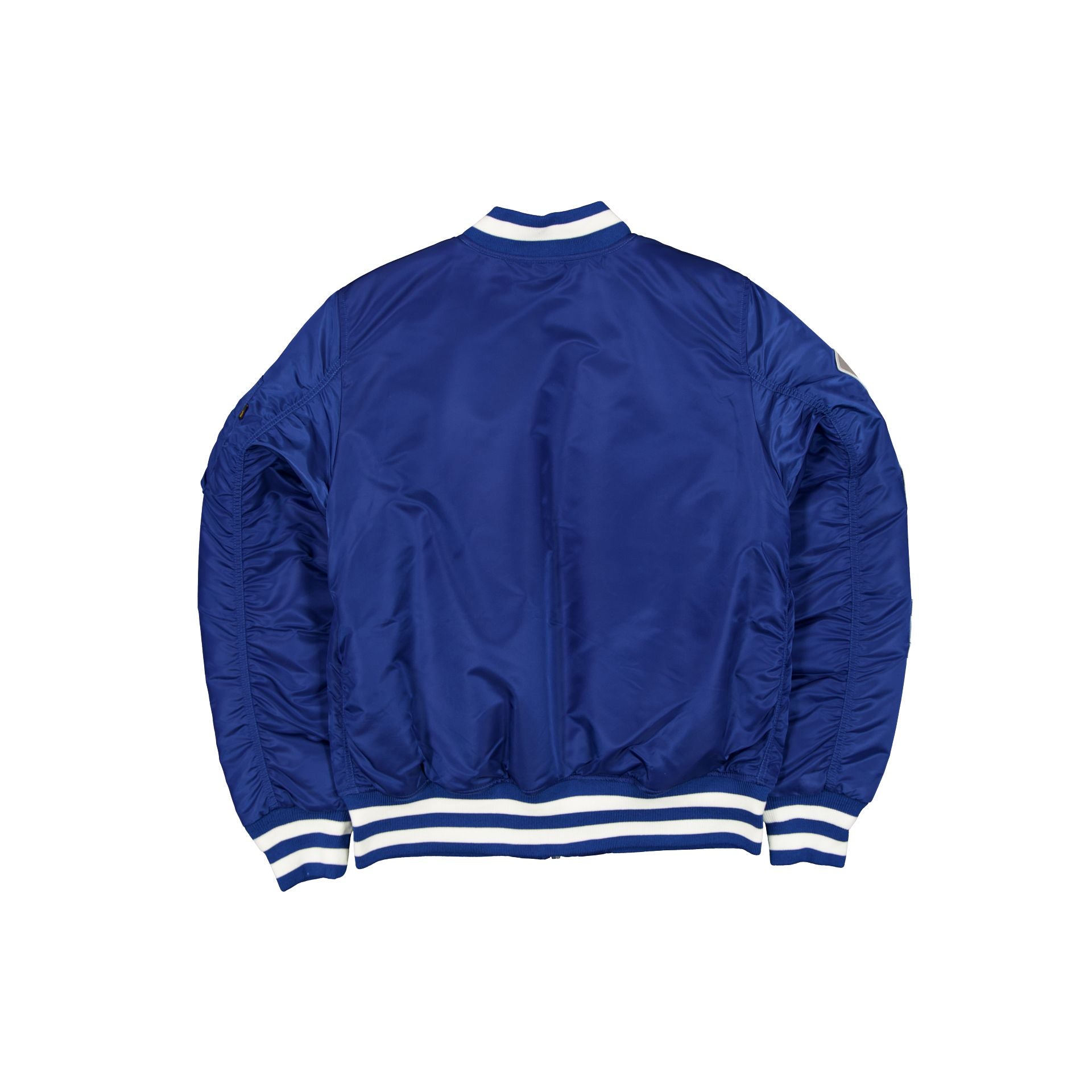 Alpha Industries x Los Angeles Rams Blue MA-1 Bomber Jacket