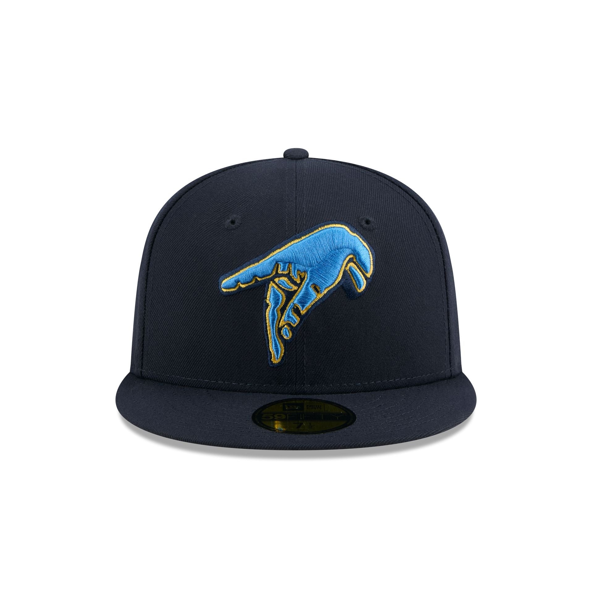 Myrtle Beach Pelicans Theme Night Navy 59FIFTY Fitted Hat