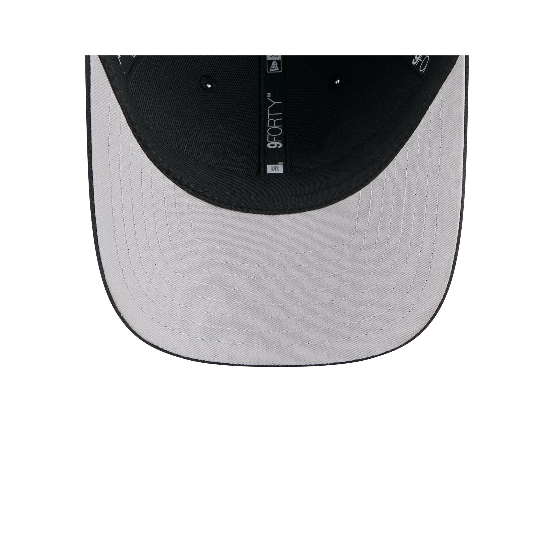 Detroit Lions Team Black 9FORTY M-Crown Snapback Hat