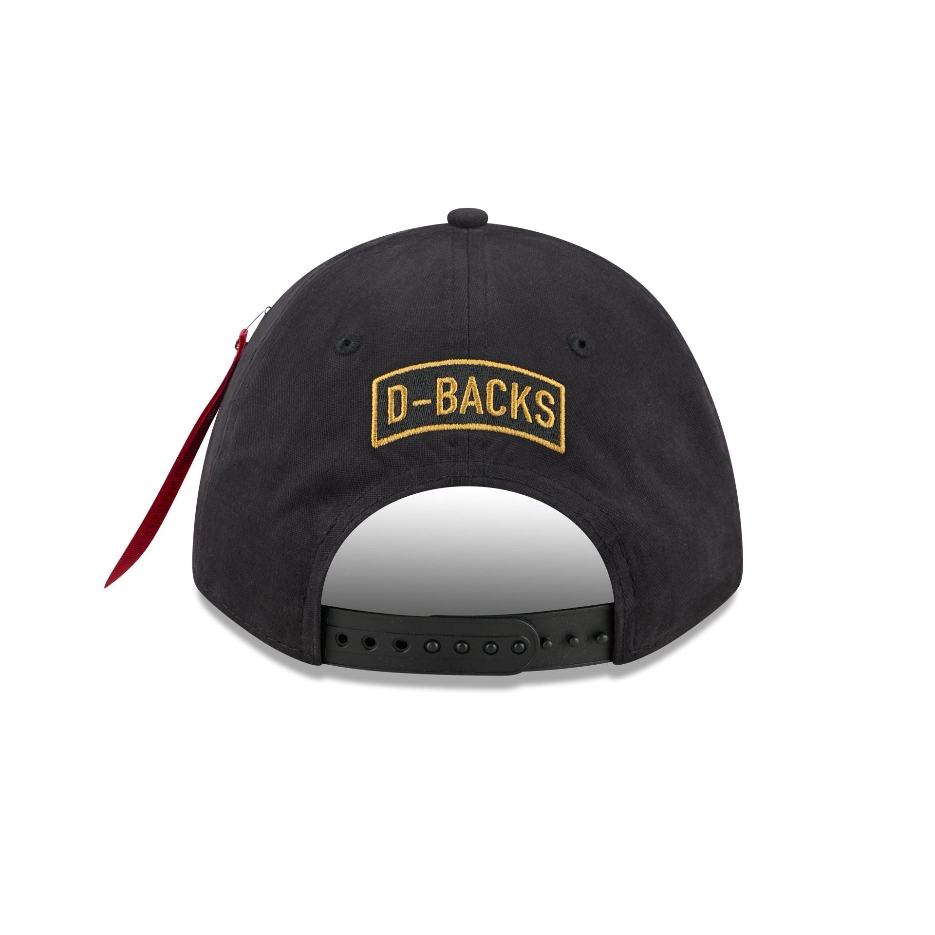 Alpha Industries x Arizona Diamondbacks Black 9FORTY M-Crown A-Frame Snapback Hat
