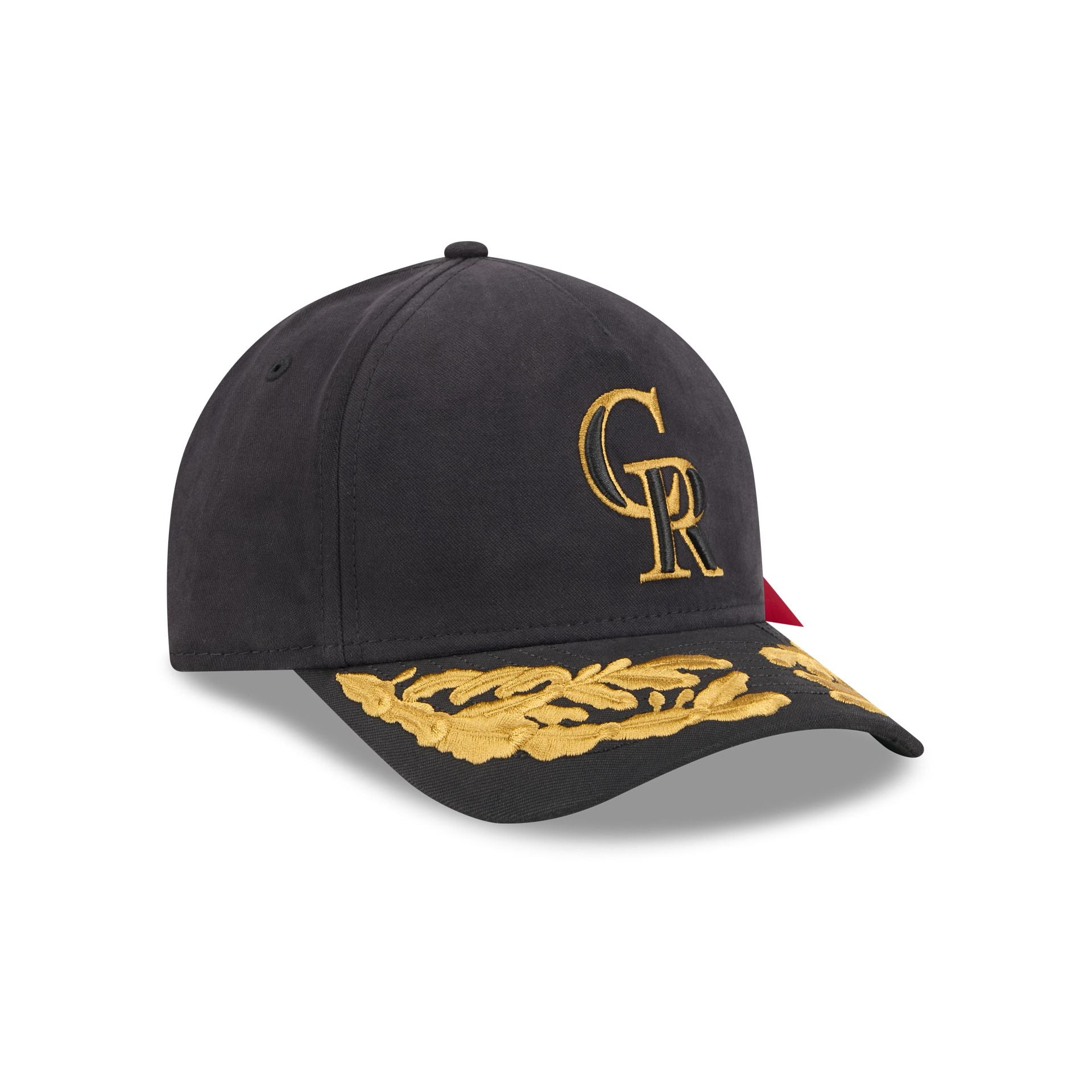 Alpha Industries x Colorado Rockies Black 9FORTY M-Crown A-Frame Snapback Hat