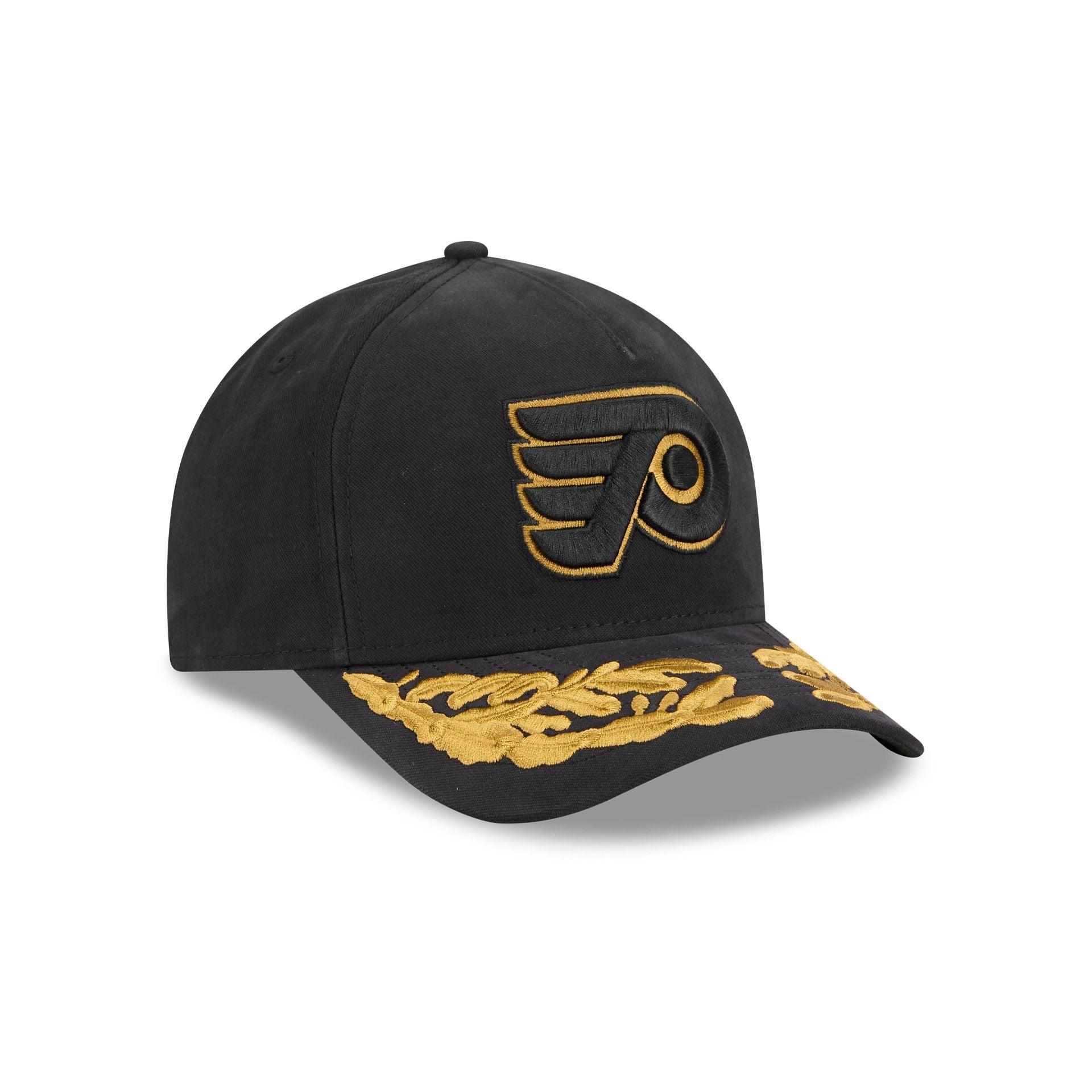 Alpha Industries x Philadelphia Flyers Black 9FORTY M-Crown A-Frame Snapback Hat