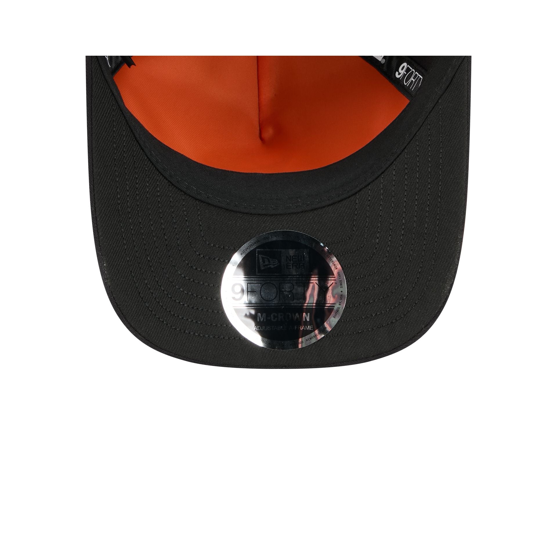 Alpha Industries x Pittsburgh Penguins Black 9FORTY M-Crown A-Frame Snapback Hat
