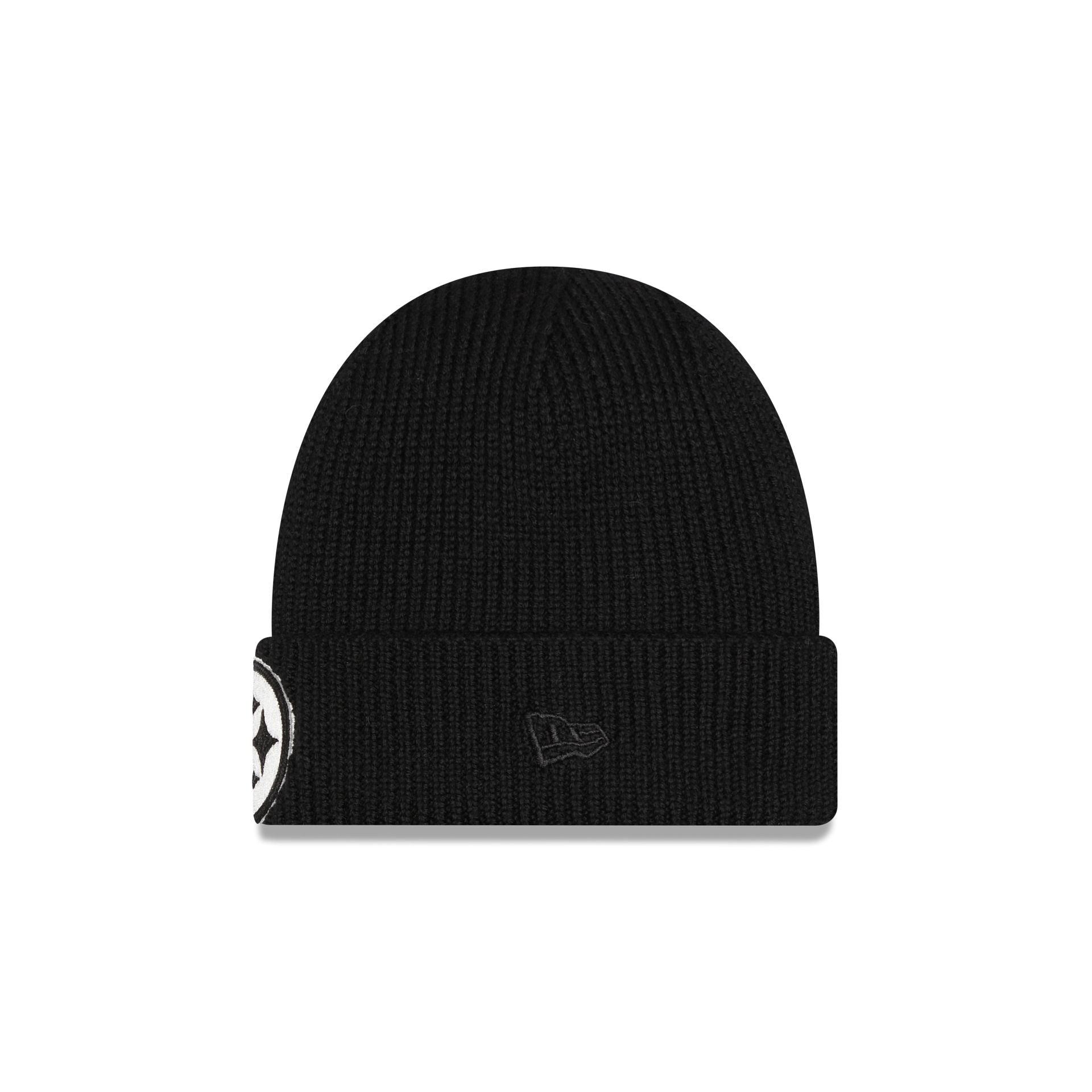 Alpha Industries x Pittsburgh Steelers Black Cuff Knit Hat