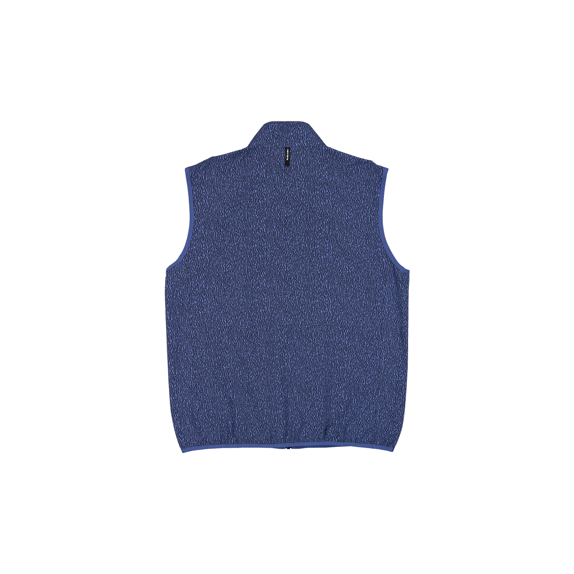 New Era Branded Indigo Bark Print Golf Vest