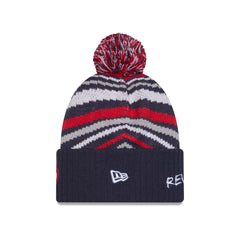 New England Revolution 2025 Jersey Hook Multicolor Pom Knit Hat