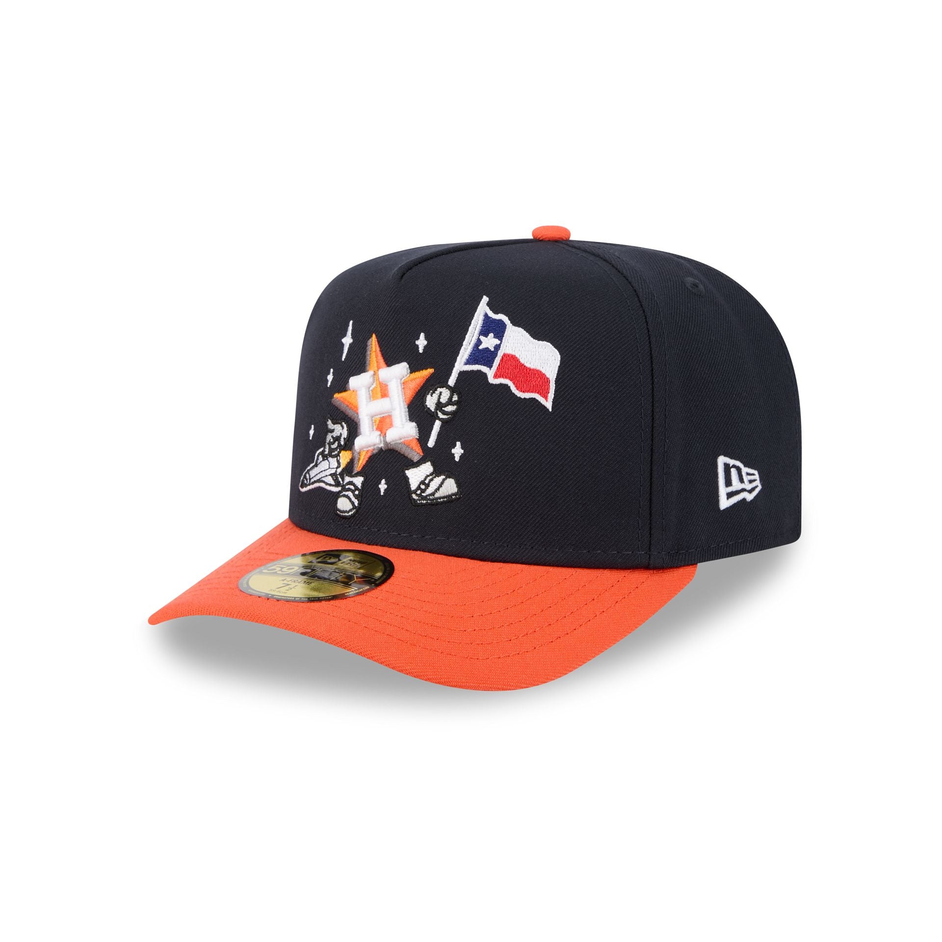 Houston Astros Cartoon 59FIFTY A-Frame Fitted Hat
