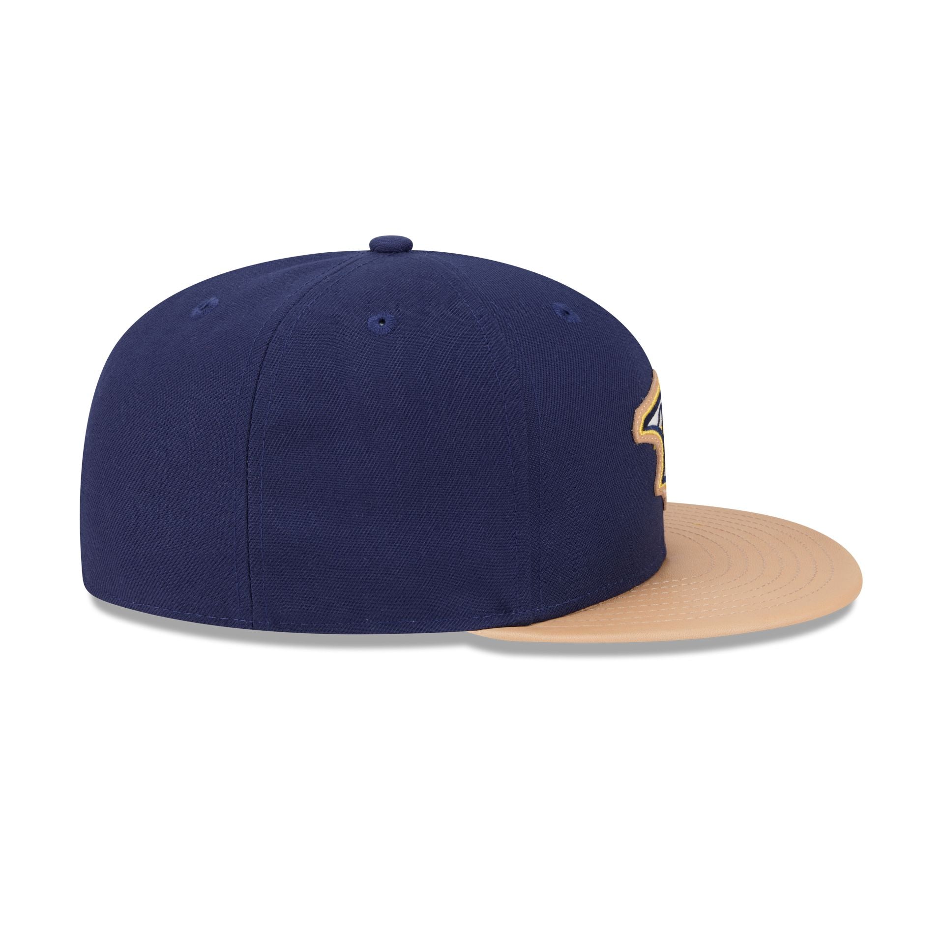 Nashville Predators Leather Visor 59FIFTY Fitted Hat