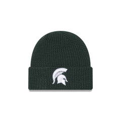 Michigan State Spartans Waffle Stitch Knit Beanie Hat