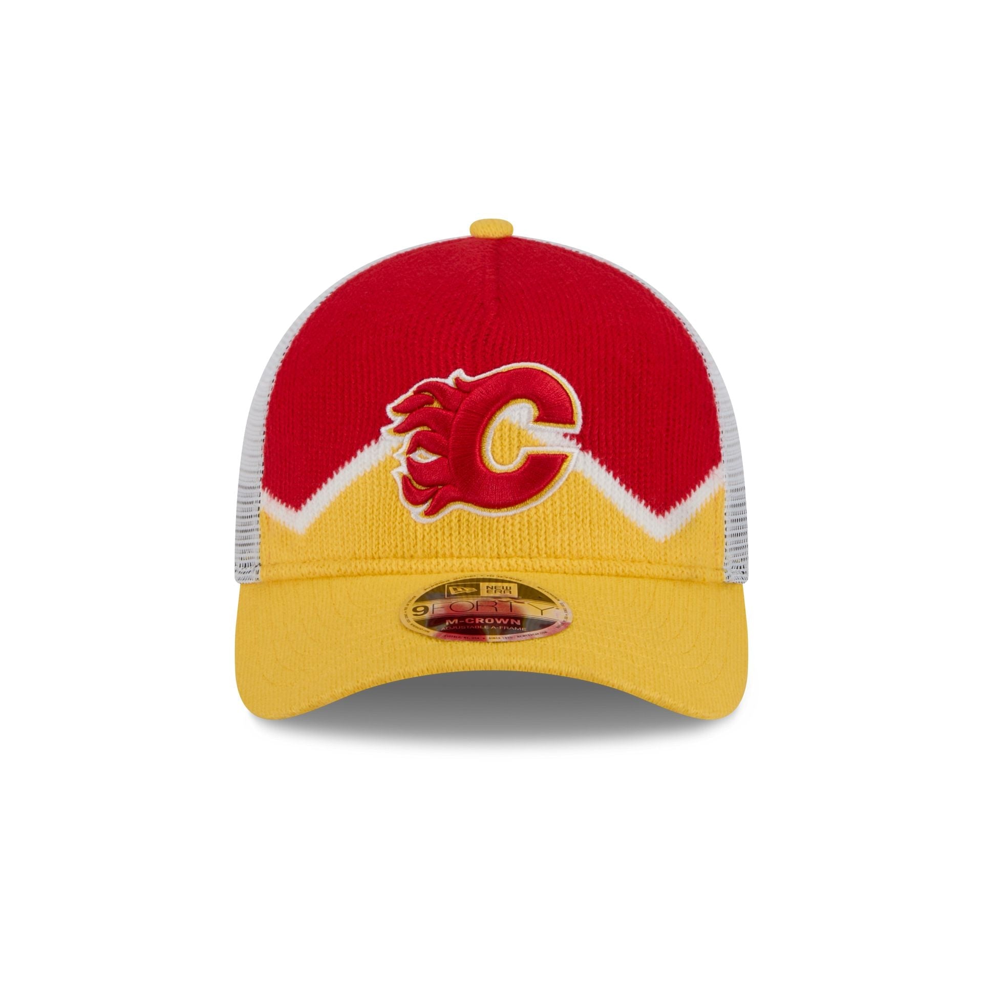 Calgary Flames Sock 9FORTY M-Crown A-Frame Trucker Hat