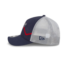 Columbus Blue Jackets Sock 9FORTY M-Crown A-Frame Trucker Hat