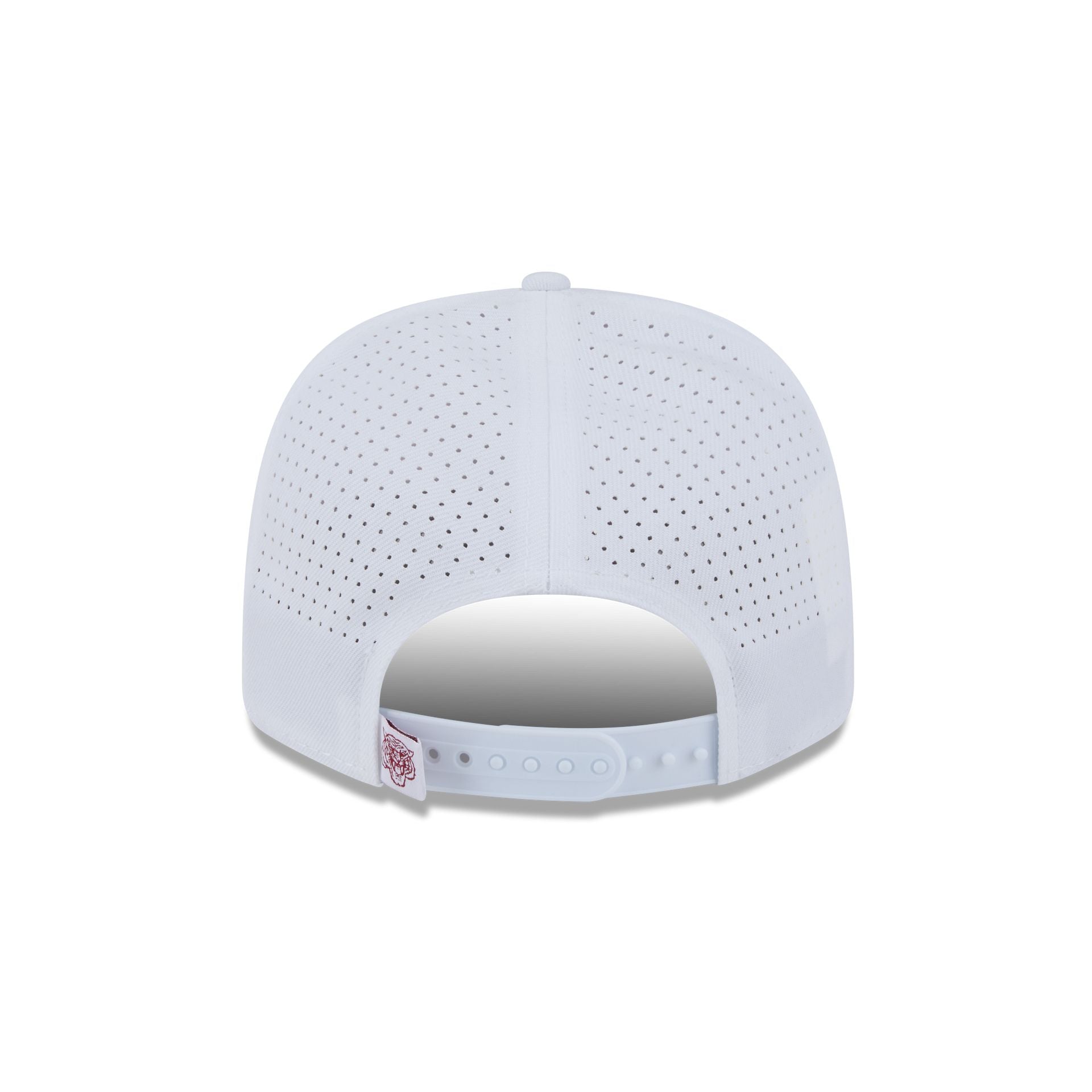 Morehouse Tigers Optic White Performance 9SEVENTY Stretch-Snap Hat