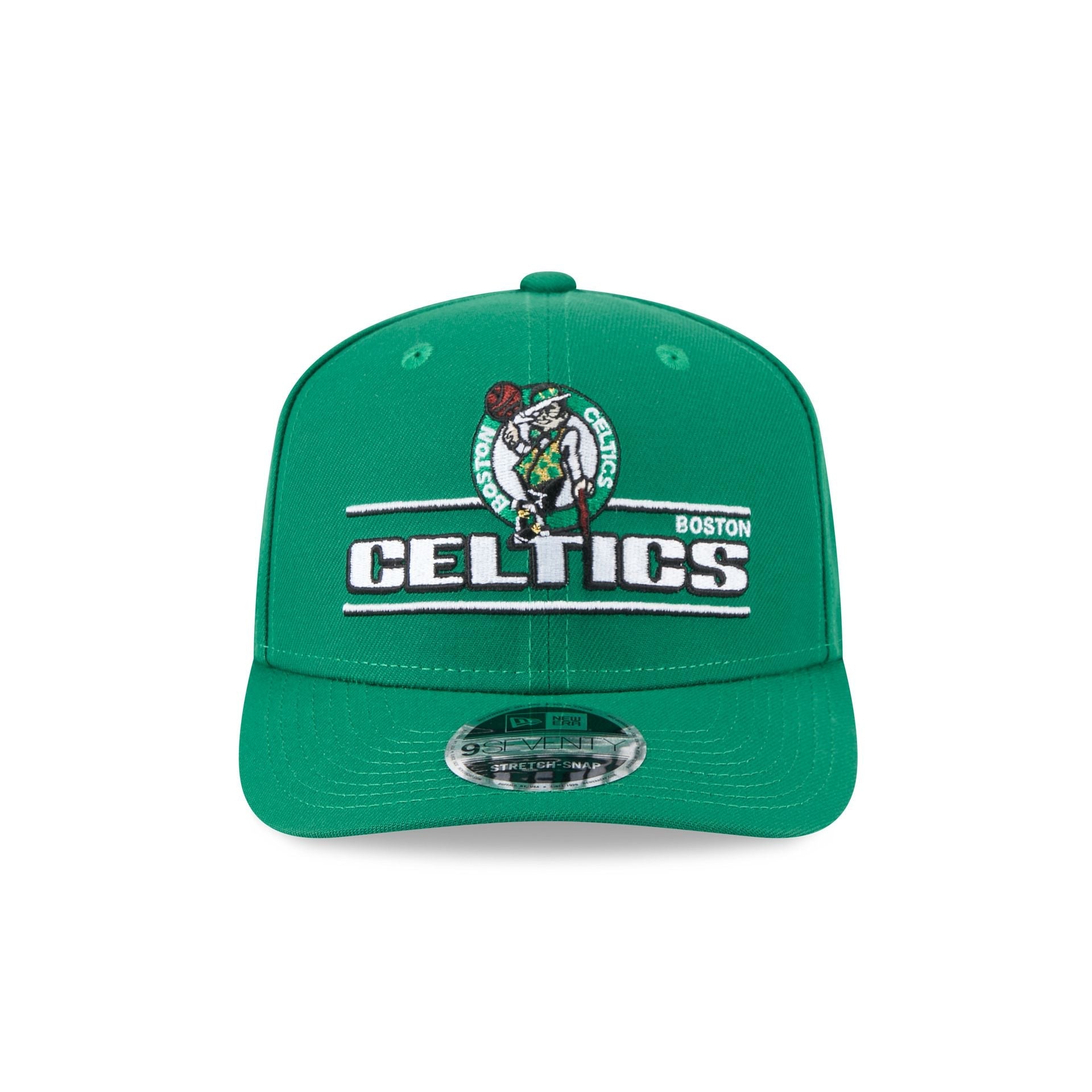 Boston Celtics Stated 9SEVENTY Stretch-Snap Hat