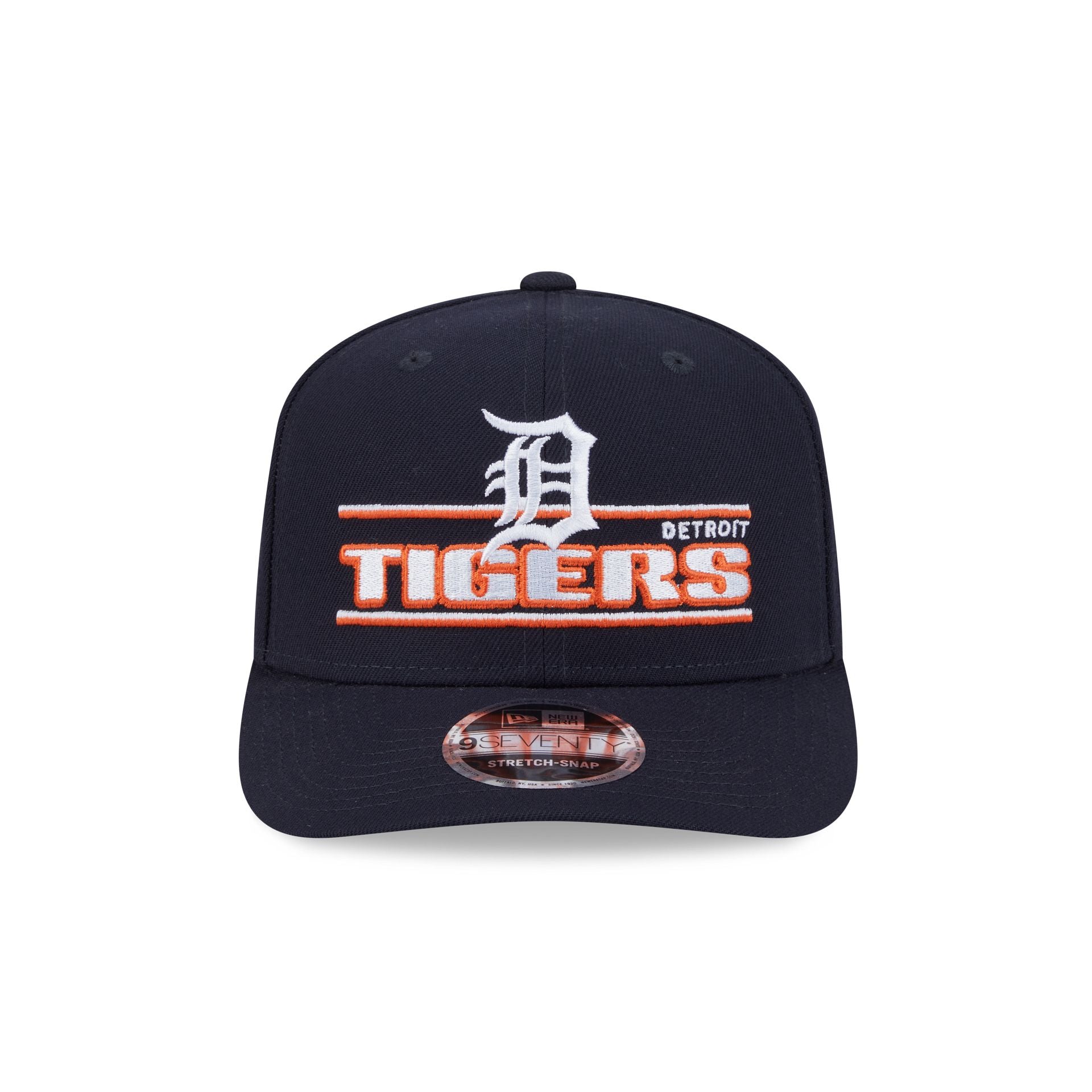 Detroit Tigers Stated 9SEVENTY Stretch-Snap Hat