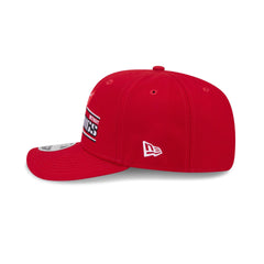 Detroit Red Wings Stated 9SEVENTY Stretch-Snap Hat