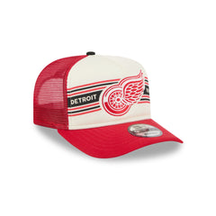Detroit Red Wings Banner 9FIFTY A-Frame Trucker Hat