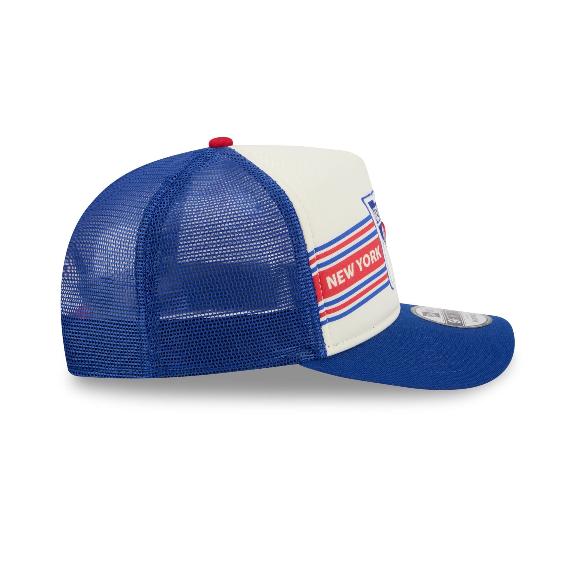 New York Rangers Banner 9FIFTY A-Frame Trucker Hat