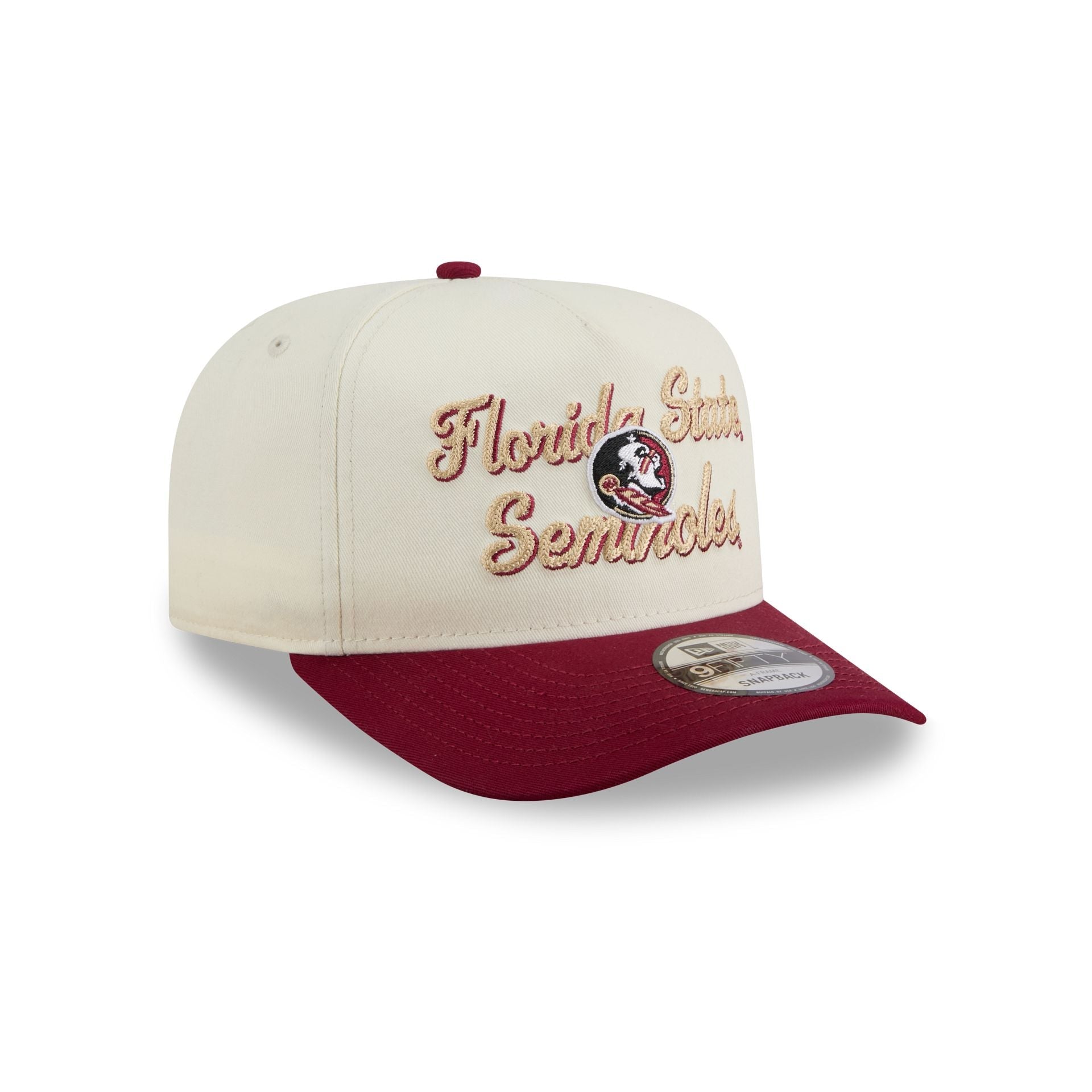 Florida State Seminoles Chainstitch 9FIFTY A-Frame Snapback Hat