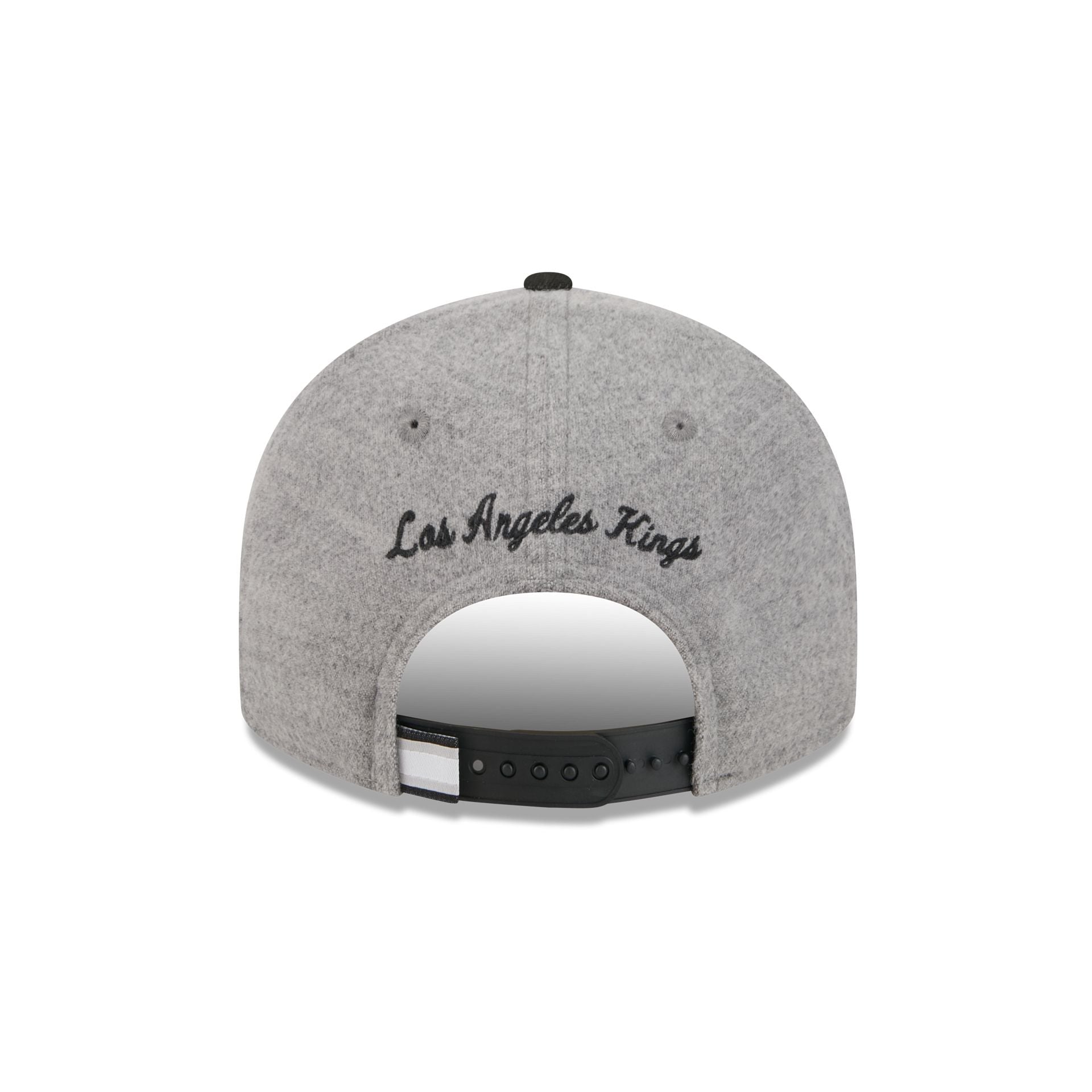 Los Angeles Kings Heather Gray Wool Low Profile 9FIFTY Snapback Hat