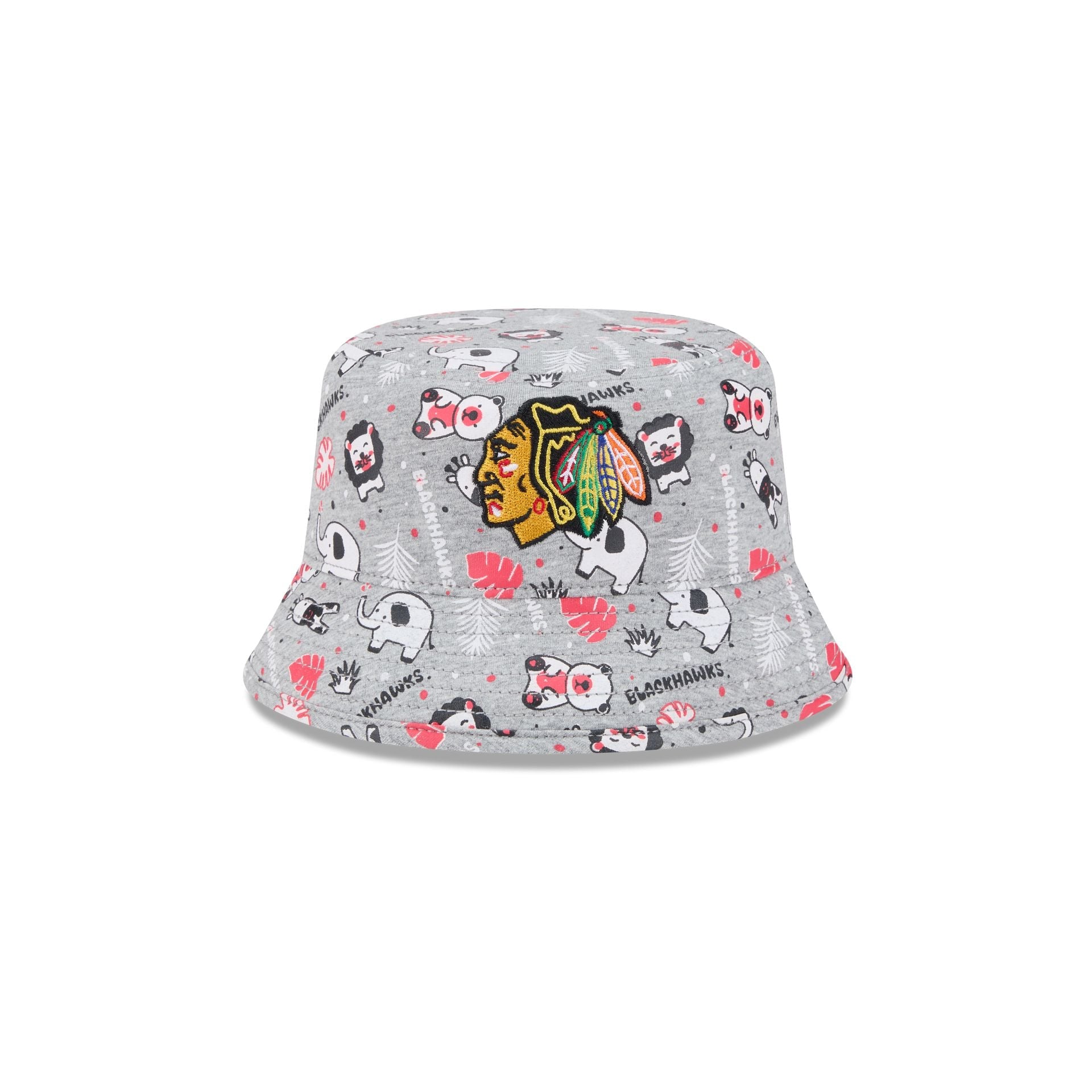 Chicago Blackhawks Kids Animal Bucket Hat