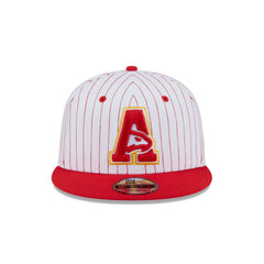 Atlanta Hawks Deceptor Pinstripe 9FIFTY Snapback Hat