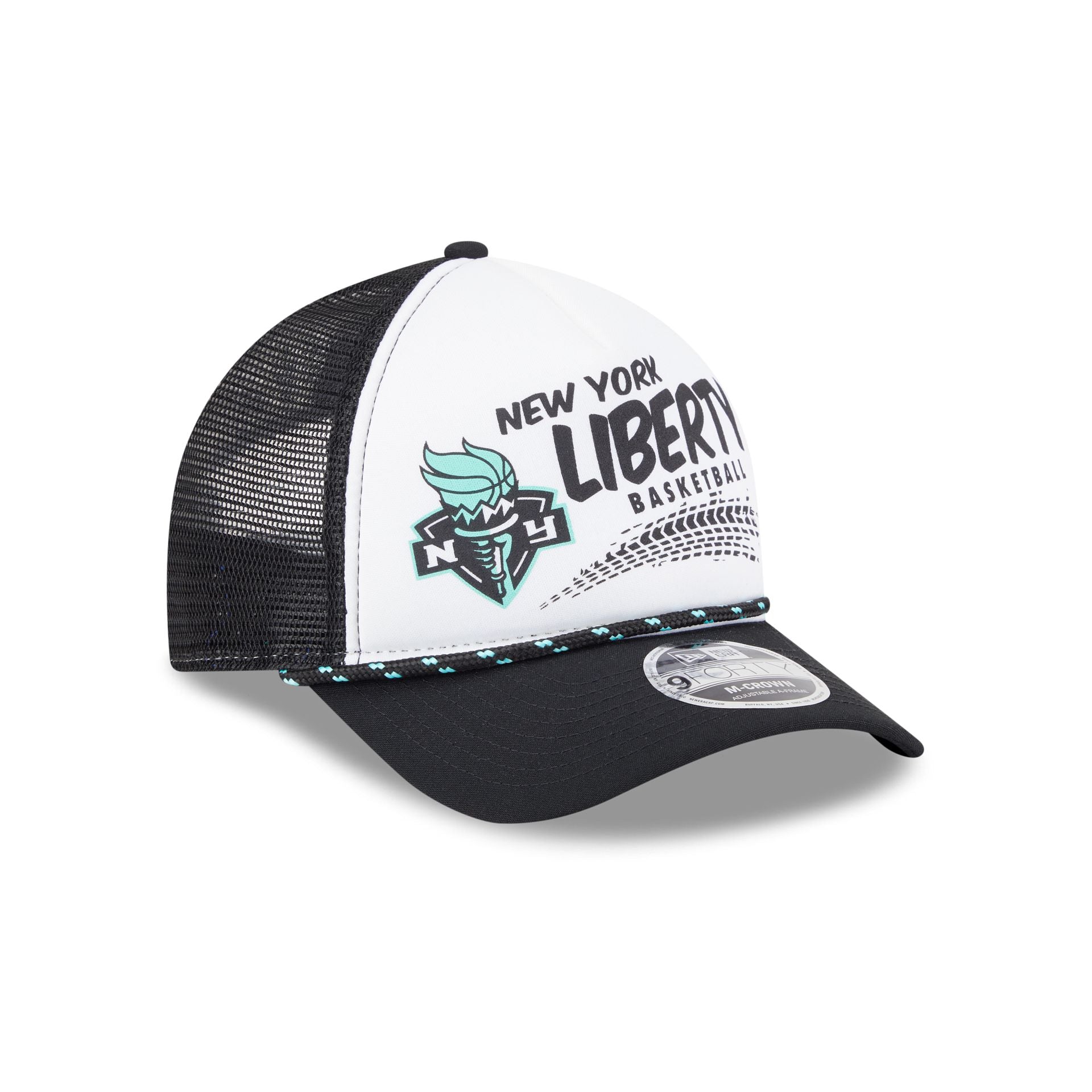 New York Liberty 2025 All-Star Game 9FORTY M-Crown A-Frame Trucker Hat