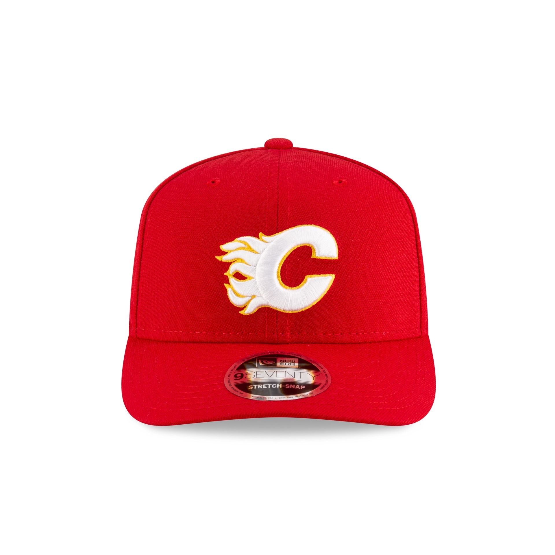 Calgary Flames Team 9SEVENTY Stretch-Snap Hat