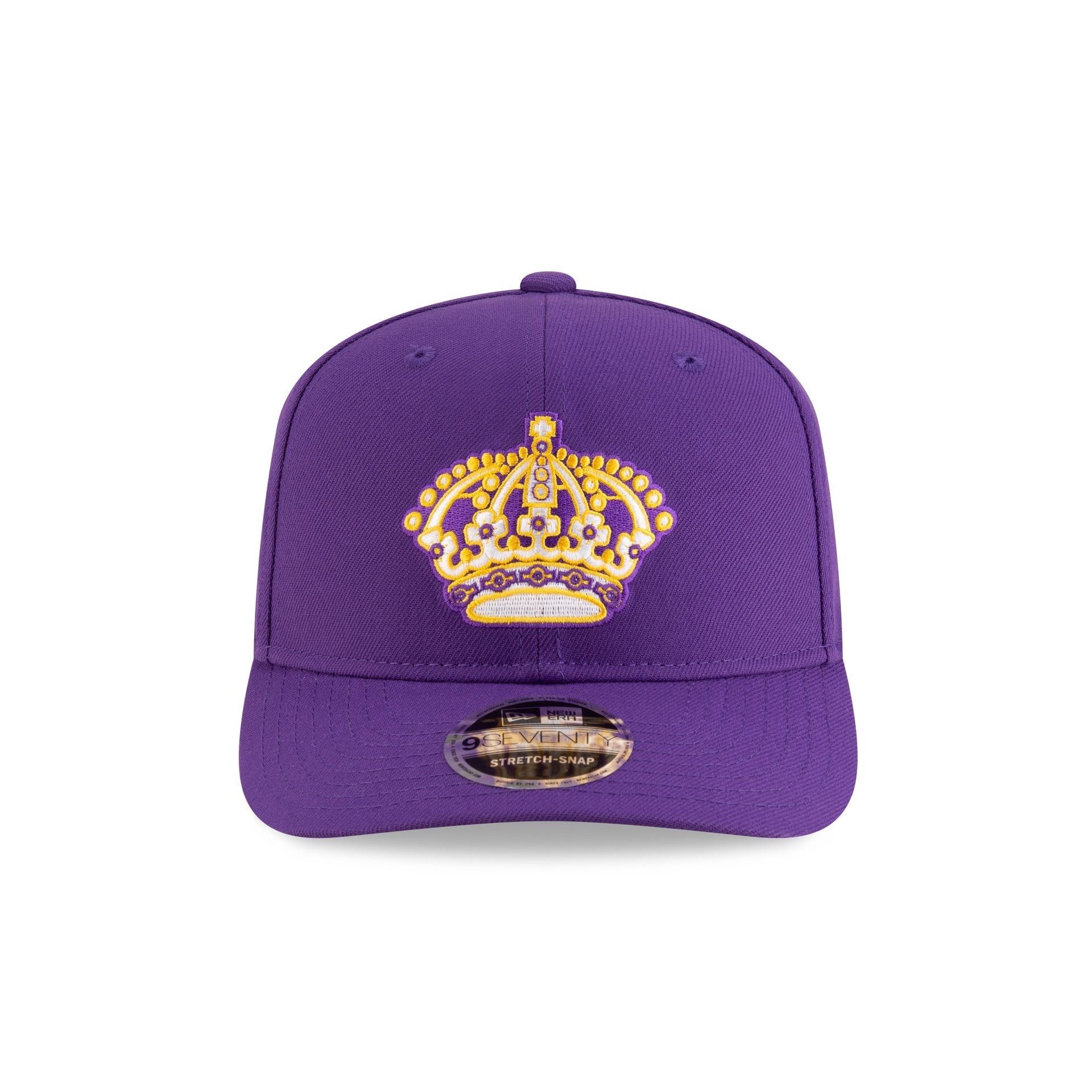 Los Angeles Kings Team Purple 9SEVENTY Stretch-Snap Hat